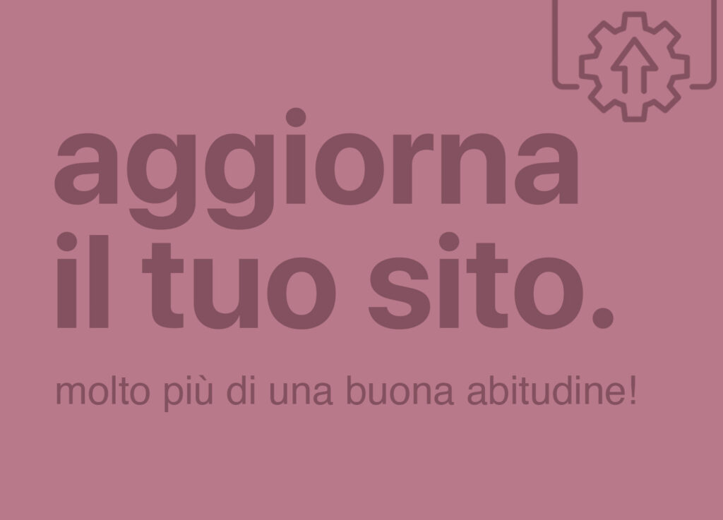 Aggiorna il tuo sito